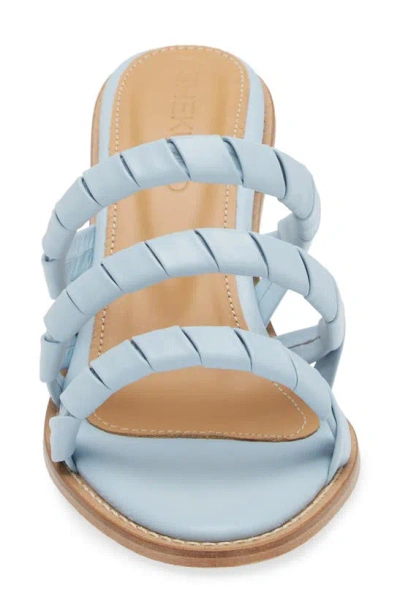 Shop Shekudo Gordons Bay Slide Sandal In Powder Blue