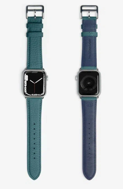Shop Maison De Sabre Maison De Sabré Apple Watch Band In Bondi Blue