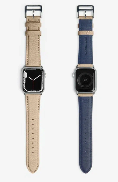 Shop Maison De Sabre Maison De Sabré Apple Watch Band In Saharan Nude