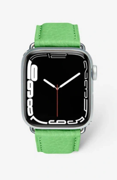 Shop Maison De Sabre Apple Watch Band In Mint Green