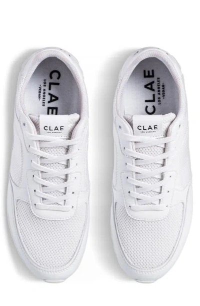 Shop Clae Joshua Sneaker In Triple White