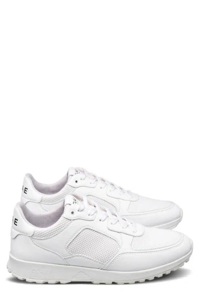 Shop Clae Joshua Sneaker In Triple White