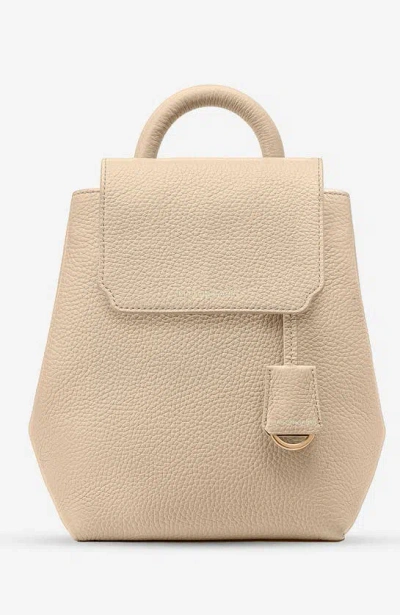 Maison De Sabre Maison De Sabré Mini Soft Leather Backpack In Saharan Nude