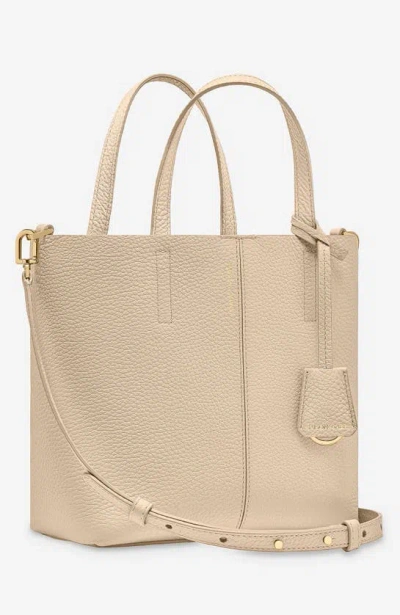 Maison De Sabre Maison De Sabré Small Leather Soft Tote In Saharan Fuchsia