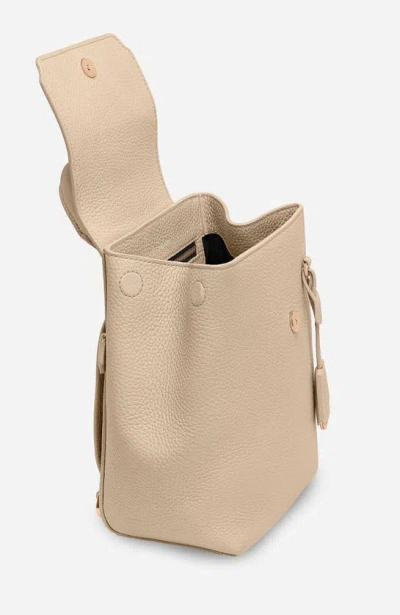 Maison De Sabre Maison De Sabré Mini Soft Leather Backpack In Saharan Nude
