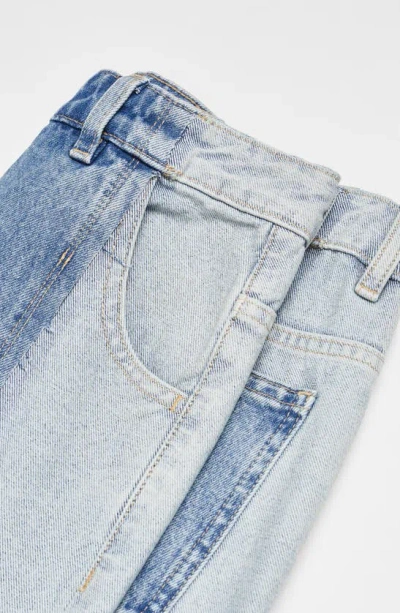 Shop Mango Olivia Straight Leg Jeans In Denim