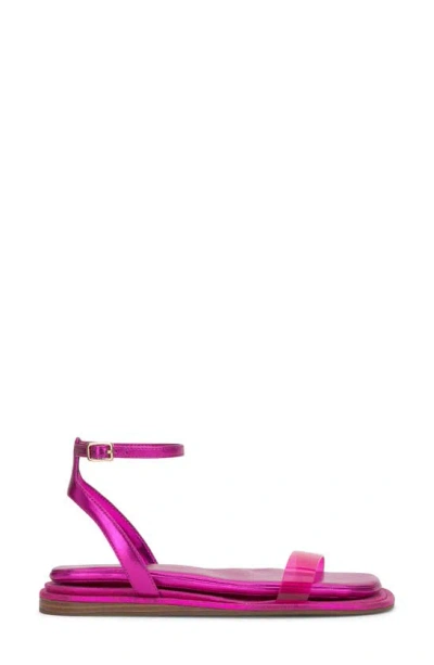 Shop Jessica Simpson Betania Ankle Strap Sandal In Bright Pink