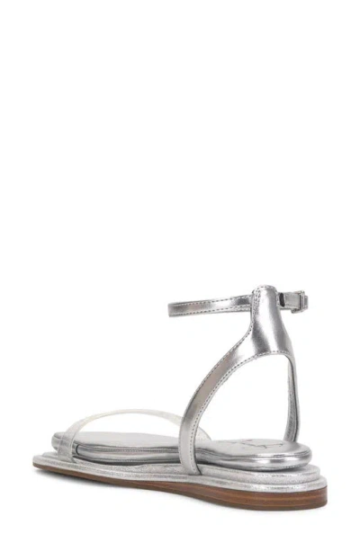 Shop Jessica Simpson Betania Ankle Strap Sandal In Silver