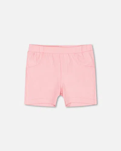 Shop Deux Par Deux Baby Girl's Short Jeggings Light Pink