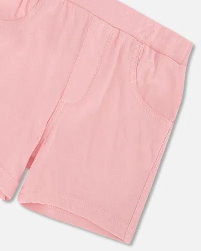Shop Deux Par Deux Baby Girl's Short Jeggings Light Pink