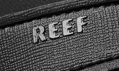 Shop Reef Cushion Bondi Flip Flop In Black/ Black