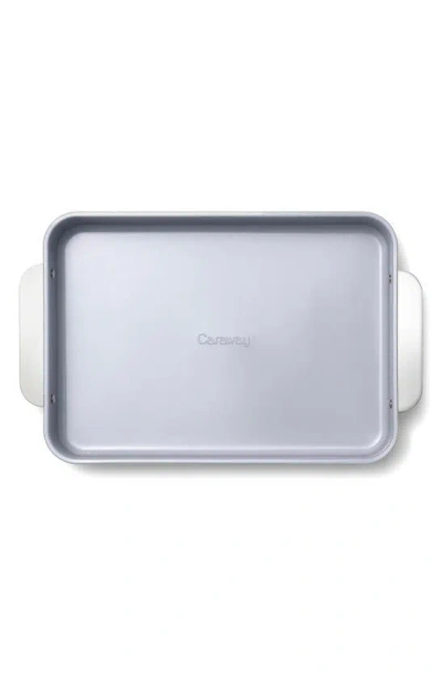 Shop Caraway Nonstick Ceramic Rectangle Baking Pan In Sage