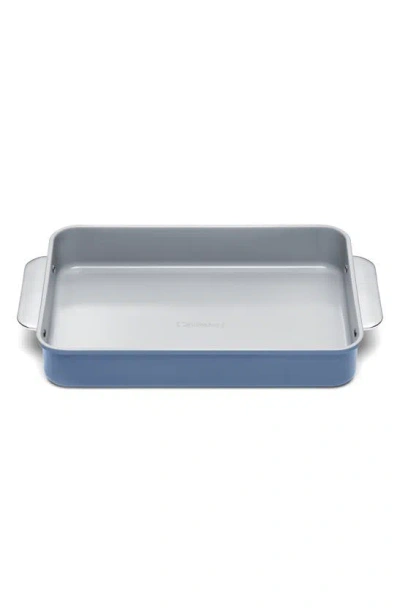 Shop Caraway Nonstick Ceramic Rectangle Baking Pan In Slate