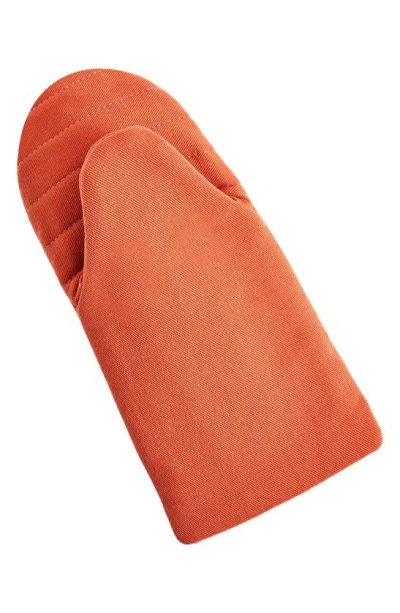 Caraway Set Of 2 Oven Mitts In Perracotta