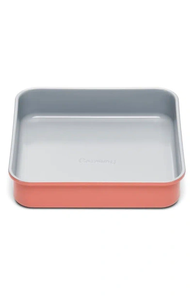 Shop Caraway Nonstick Ceramic Square Baking Pan In Perracotta