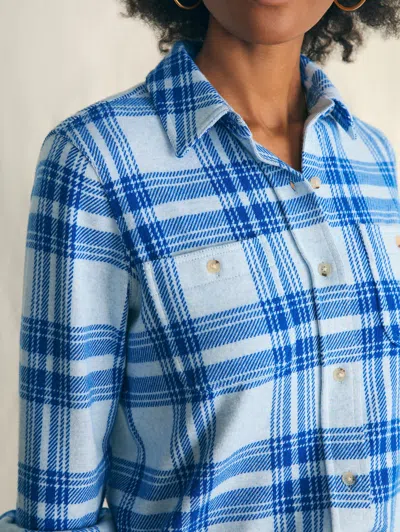 Shop Faherty Legend&trade; Sweater Shirt In Calico Cove