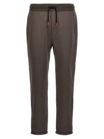 Shop Kiton Tracksuit Suit In Gray