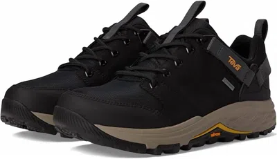 Shop Teva Men's Grandview Gtx Low Hiking Shoe In Black/grey In Multi