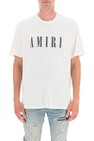 Shop Amiri Core Logo T-shirt In Bianco