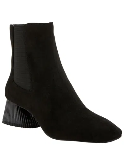Shop Katy Perry Clarra Bootie Womens Faux Suede Ankle Boot Booties In Black