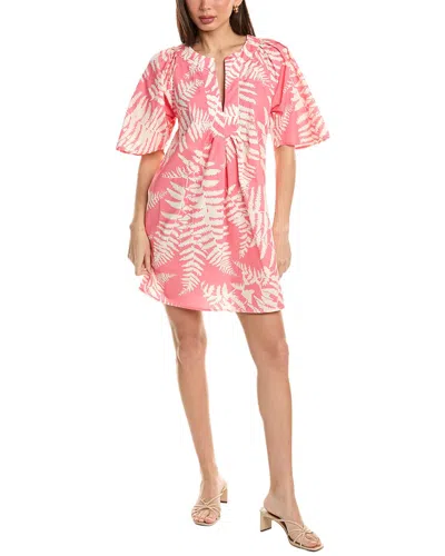 Shop Flora Bea Nyc Stefanie Shift Dress In Pink