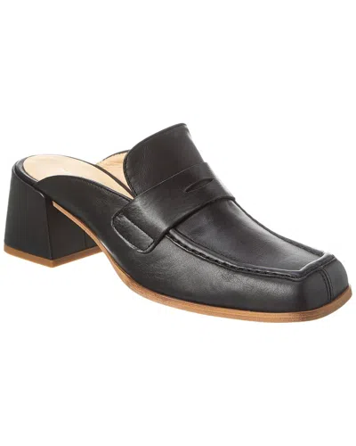Shop Intentionally Blank Prof Leather Loafer In Black
