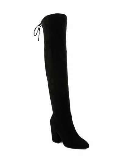 Shop Sugar Evers Womens Faux Suede Tall Over-the-knee Boots In Multi