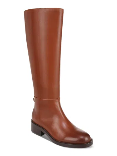 Shop Sam Edelman Mable Womens Leather Wide Calf Knee-high Boots In Multi