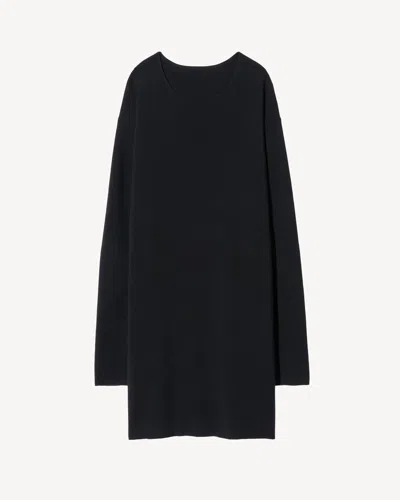 Shop Nili Lotan Alisaie Knit Dress In Black