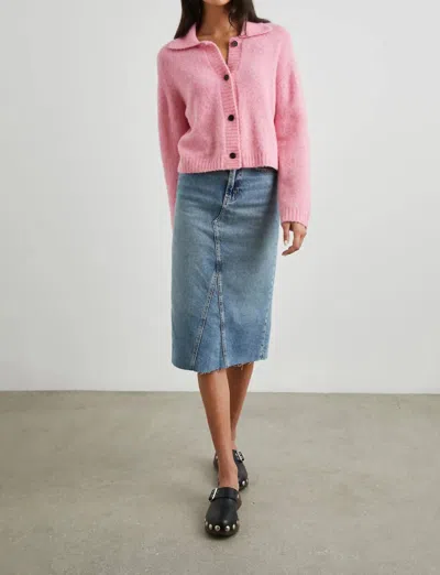 Shop Rails Amber Sweater In Bubblegum Pink In Multi