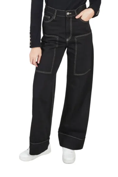 Rita Row Velde Jeans In Black In Black