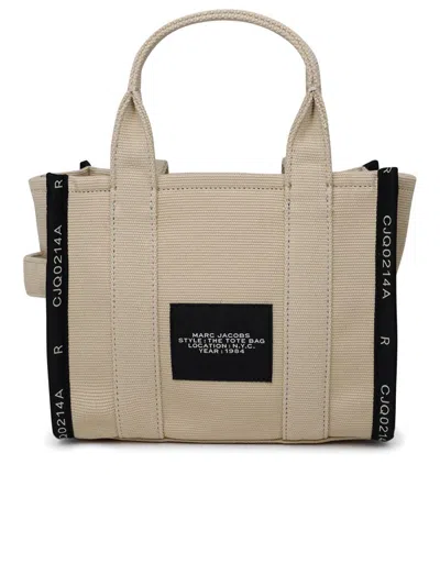 Marc Jacobs The Jacquard Mini Tote Bag In Beige