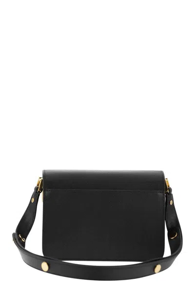 Shop Marni Trunk - Mini Bag In Calfskin In Black