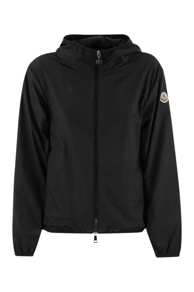 Shop Moncler Fegeo - Hooded Jacket In Black