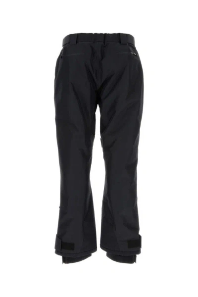 Shop Prada Man Pantalone In Black