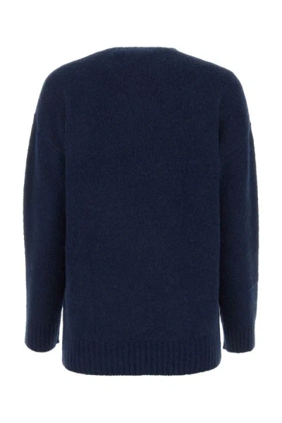 Shop Weekend Max Mara Woman Navy Blue Alpaca Blend Xanadu Sweater