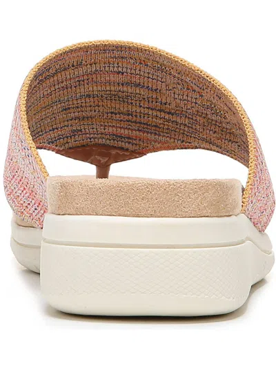 LIFESTRIDE POOLSIDE WOMENS SLIP ON THONG SLIDE SANDALS 