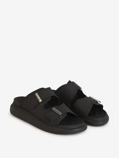 Shop Alexander Mcqueen Hardware Sandals In Black