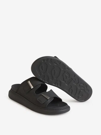 Shop Alexander Mcqueen Hardware Sandals In Black