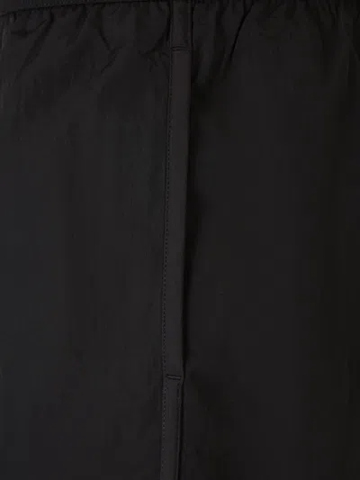 Shop Ami Alexandre Mattiussi Ami Paris Logo Technical Swimsuit In Black