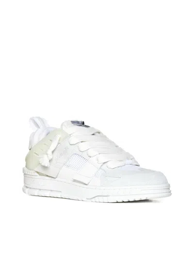 Shop Axel Arigato Sneakers In White / White