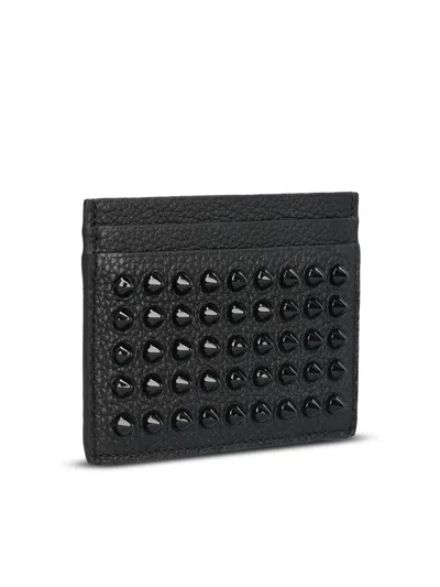 Shop Christian Louboutin Wallets In Black
