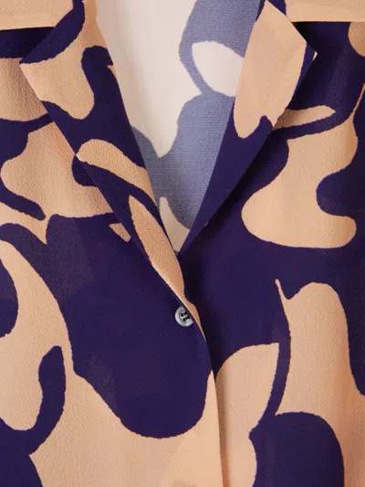 Shop Dries Van Noten Abstract Motif Blouse