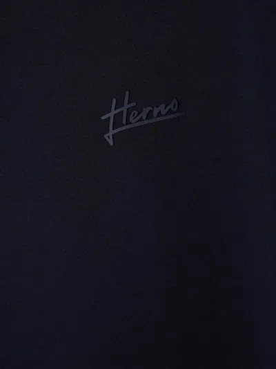 Shop Herno Cotton Logo Polo Shirt In Light Pink