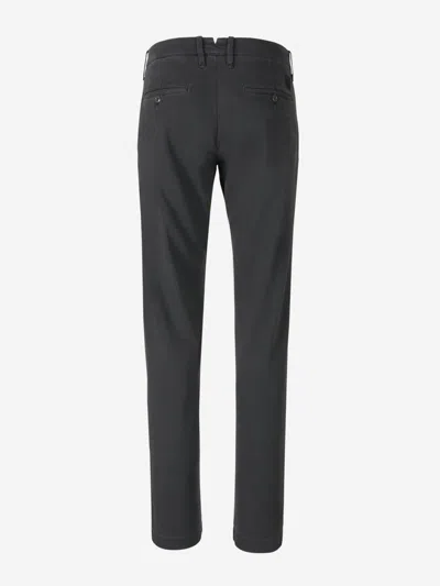 Shop Jacob Cohen Bobby Slim Trousers In Midnight Blue
