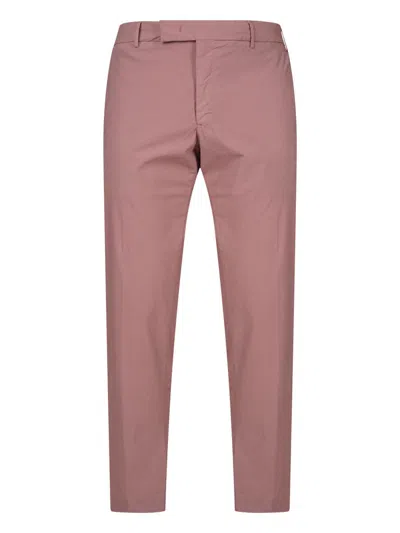 Shop Pantaloni Torino Rebel Fit Pants Clothing In Pink & Purple