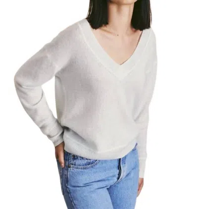 Shop Line Natia Cashmere Sweater In Light Sky Bluie In Multi