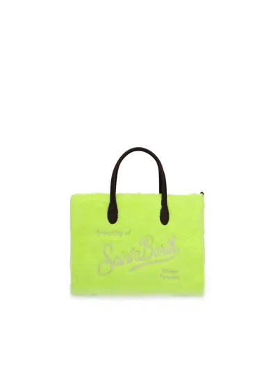 Shop Saint Barth Handbags In Green