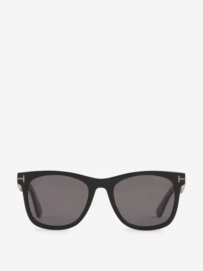 Shop Tom Ford Kevyn Rectangular Sunglasses In Black