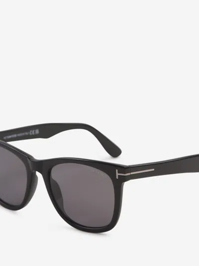 Shop Tom Ford Kevyn Rectangular Sunglasses In Black